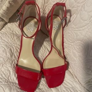Red Vince Camino Heels